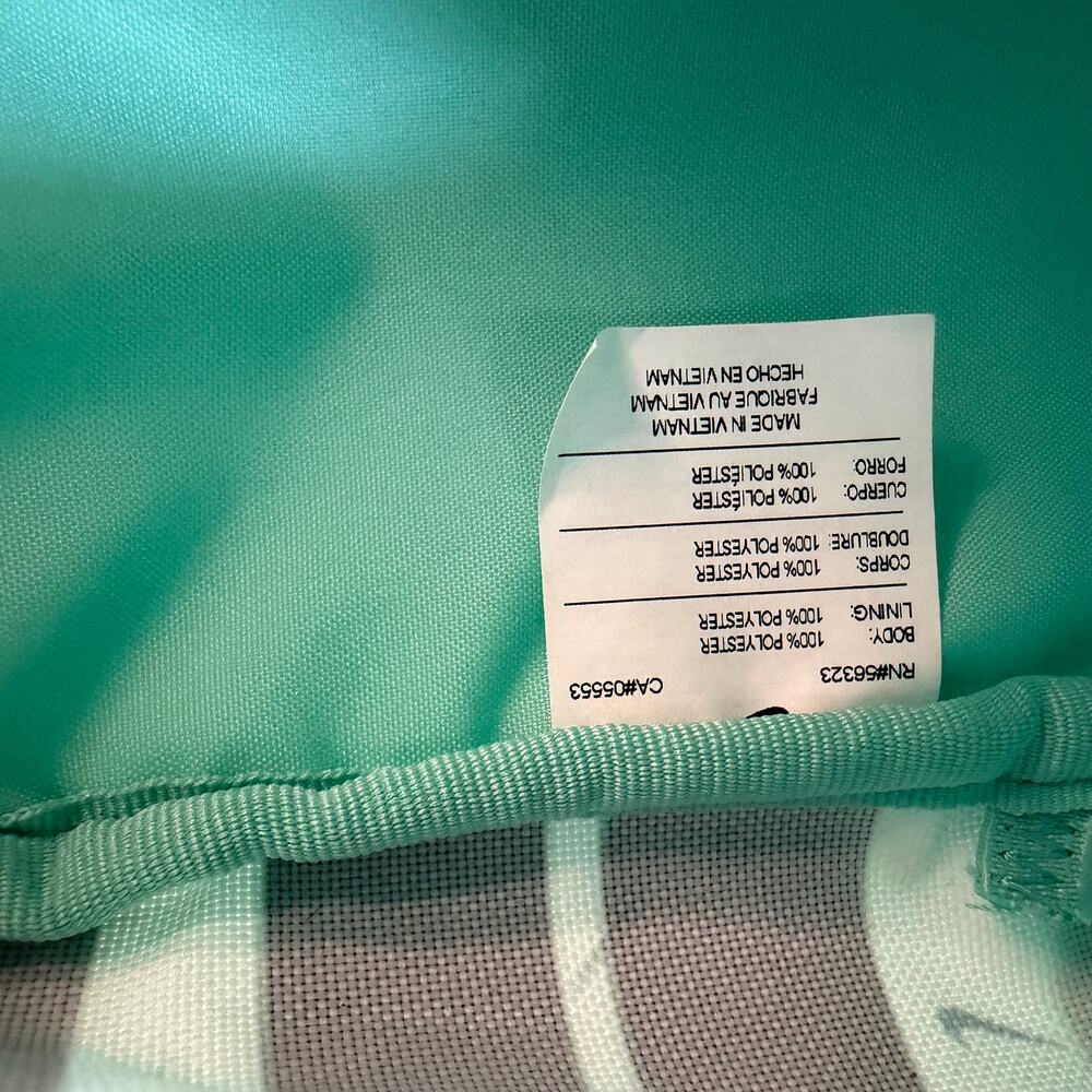 Nike Mini Backpack Mint Green Swoosh Print Kids Bag - Picture 6 of 9